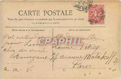 París — Saint-Germain l'Auxerrois — Colección Petit Journal, n°8 — Reverso