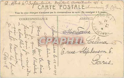 Ogólny widok ROYAT-LES-BAINS — (Puy-de-Dôme) — Wydawca: Brunello - Paryż, nr 574 — Rewers