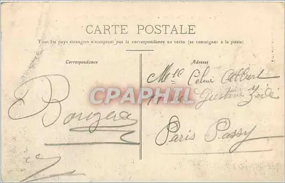 Valle de la Cure - Vista general de Pierre-Perthus - Pothain, editor, Avallon — Reverso