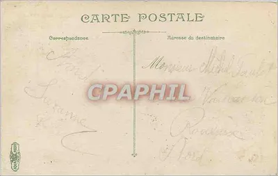Dunkerque. Hôtel-de-Ville — widok budynku z jego gotyckim dzwonnikiem — wydawca: 2813 — Rewers