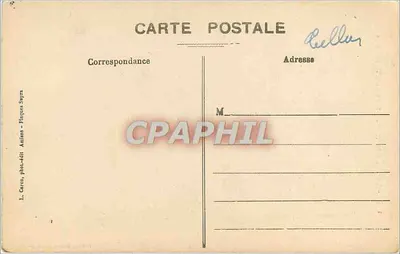 Velho Amiens - Rue des Tanneurs — L. C. - Objédit Léon - Vaudreuil — Verso