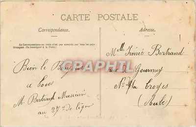 NANCY — Na placu Stanisława: Pałac Komedii — La Lorraine Illustrée, n°120 — Rewers