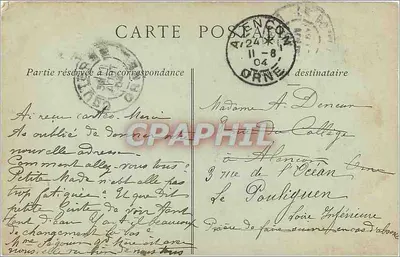 Arredores de Bagnolles-de-l'Orne — O Castelo do Bois-Thibault — Coleções ND, Fot. n°36 — Verso