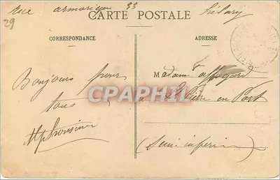 I Giovani Bretoni vi salutano — Collezione Villard, Quimper — n° 4212 — Verso
