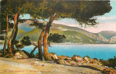 Cap Martin — Vista sobre Menton — LL