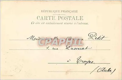 Vichy: Novo Parque. Lago dos Cisnes — C. Marilhac, editor Vichy-Marcelle, n°5 — Verso