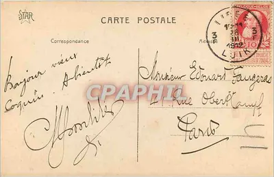 Liège — La Meuse — Héliotypie De Graeve, Oand. N° 773 — Rewers