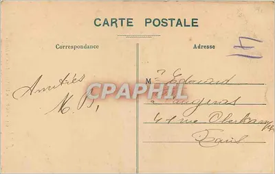 Moret-sur-Loing - Brama Samois — wydawca anonimowy, nr 513 — Rewers