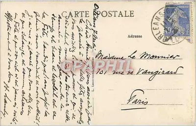 Orléans — Dom Muszli — Wydawca L. Felfine & Cie, nr 171 — Rewers