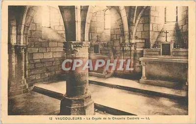 Vaucouleurs — A cripta da Capela Castrale — LL