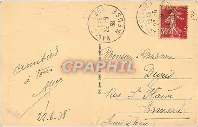Vaucouleurs — A cripta da Capela Castrale — LL — Verso