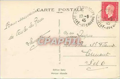 Veules-les-Roses (S.-Inf.) — Panorama da Praia — Gaby, n°5 — Verso