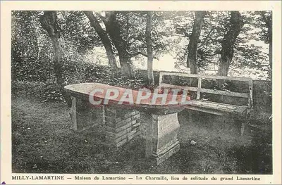 Milly-Lamartine — Casa de Lamartine — La Charmille, lugar de solidão do grande Lamartine