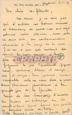 Brukselka - Pomnik Leopolda II — wydawca Ern. Thill, seria 1, nr 155 — Rewers