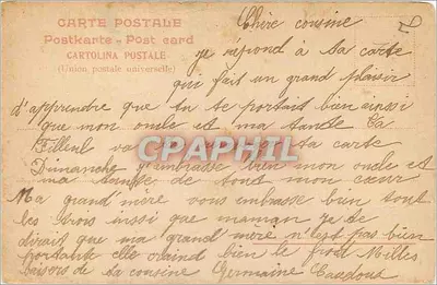 Fioraio — piccolo folletto davanti a un vaso di rose — Cartolina d'epoca n°61 — Verso