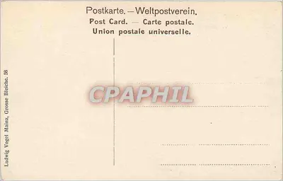 Mainz — Katedra, chóralny tron — Ludwig Vogel, Grosse Bleiche, 88 — Rewers