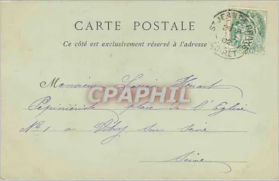 Orléans — Plac Republiki — Zbiory ND. Fot. nr 34 — Rewers