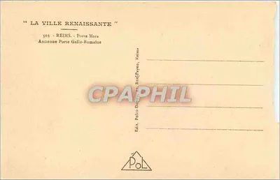 Reims — Porta antiga gallo-romana — Pol — Verso