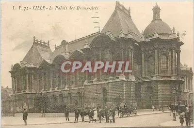 LILLE - O Palácio dos Belos-Artes — L.P. 72 — Editor Larden Pollet