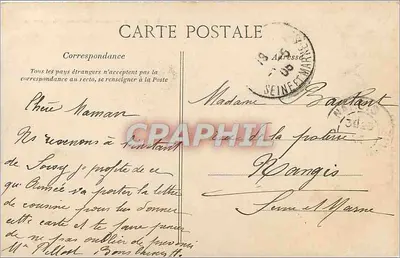 Paryż — Saint-Germain-l'Auxerrois — C. 2. Wydawca nieznany — Rewers