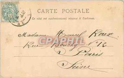 Katedra w Reims — Fronton — Wydawca Racot, nr 85 — Rewers