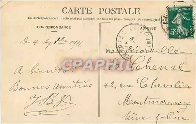 NANCY — Hémicycle da Carrière e Palácio do Governo — Editor: N° 212 — Verso