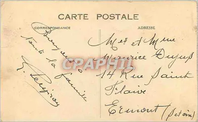 Sainte-Adresse — Allgemeiner Blick auf den Nice-Havrais — E.D. n°109 — Rückseite
