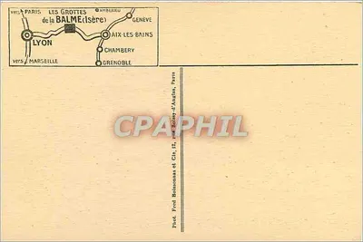 La Merdeille do Dauphiné — As Grutas da Balme — O Labirinto — Verso
