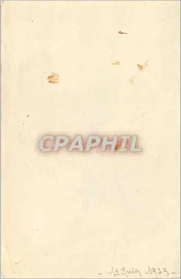 Ptak czerwony — zimowy krajobraz — n° 1953 — Rewers