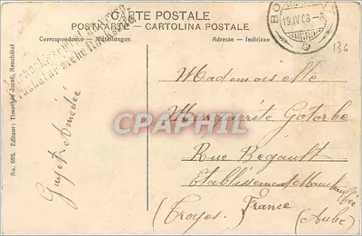 ठंड के दृश्य — Winterlandschaft — Guyot, Timothée, Neuchâtel, संख्या 686 — पीछे
