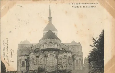 Saint-Benoît-sur-Loire — Abside da Basílica — J. Loddé, editor Orléans
