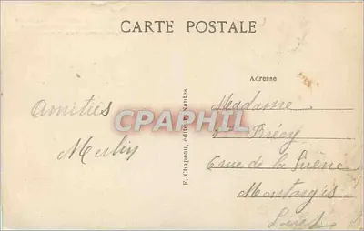 Le Croisic (Loire-Inf.) — De Lantaren — F. Chapeau, uitgever Nantes, n°33 — Achterkant