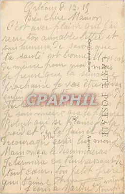 Orléans — Rue Bannier i Rue de la République — Café de la Rotonde — wydawca Daé, nr 818 — Rewers
