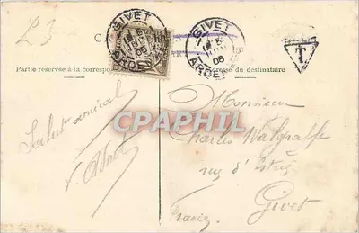 Ostenda — animowana plaża — L. L. B. — N. 75 — Rewers