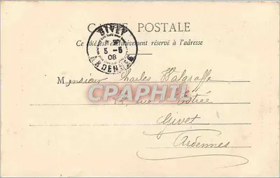Bouillon - O Castelo - Ponte da Esplanada — Charpentier-Richard, Mézières — Verso