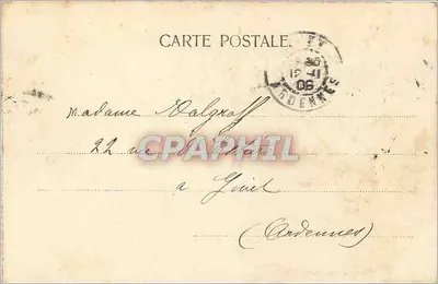 Kursaal w Ostendzie — wydawca V.G., Avenue du midi, Bruksela — Rewers