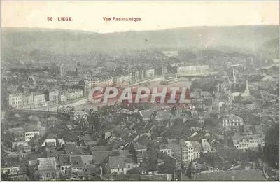 LIEGE — Vista Panorâmica — Editor não identificado, número de série 56