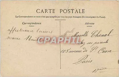 Marseille - Trasa Corniche — Staehncke, Paryż — Rewers
