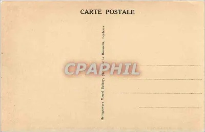 Bordeaux — Plac i Brama Burgundzka oraz Wieża Świętego Michała — M. D. — Rewers