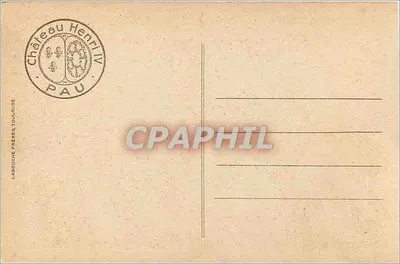 पौ - किला - जीन डी अल्ब्रेट के कमरा — पीछे
