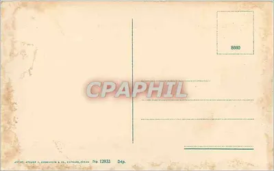 Gand, La nuova Posta — editore Atelier H. Guggenheim & Co., Zurigo, n° 12833 — Verso