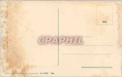 Oland - Casa delle Battelliere — editore Art. St. Atalica H. Zürrchenheim & Co., Zurigo, n° 12310 — Verso