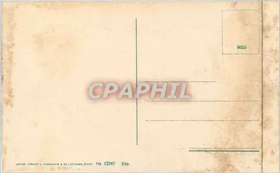 Gand, via di Flandre e Dighe di Brabant — Atelier H. Rubgenheim & Co., Zurigo, n° 12247 — Verso
