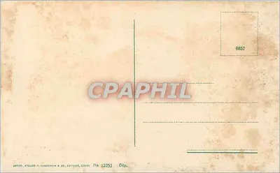 Gand, Castello Gérard le Diable — Atelier H. Rossenhein & Cie, Zurigo, n° 12253 — Verso