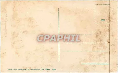 Gand, Casa dei Tessitori — Editore Atelier H. Rüsseinein & Cie, Zurigo, n° 12306 — Verso