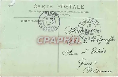 Castelo de Versailles — O Châtelet de la Choupelle — LL. — Verso