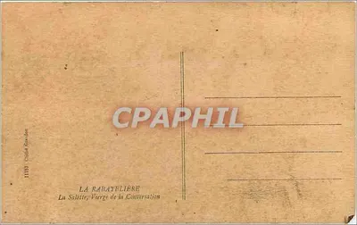 A Sabatelière — Virgem da Conversação — Edição Cidida Édition — Verso