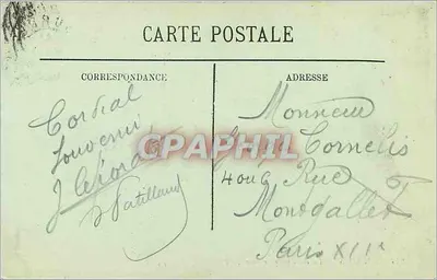 Lourdes — A Basílica e o Gave — LL. — n°246 — Verso