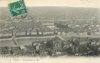 LYON — Vue générale — LL.