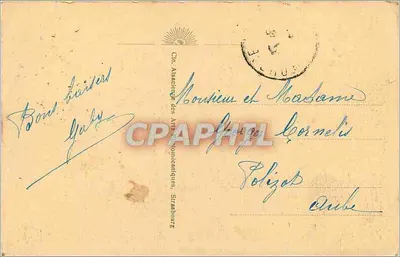 Deauville La Plage Fleurie — L'Heure du Bains — CAP, n°127 — Verso